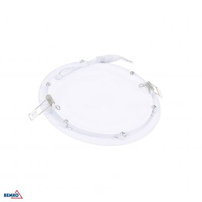 DOWNLIGHT LED BOLED 12W 4000K   720LM IP20 OKRĄGŁY BIAŁY C70-DLB-R-120-4K BEMKO (C70-DLB-R-120-4K)